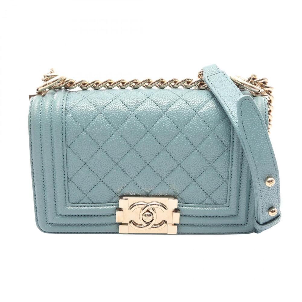 Chanel Boy Small Shoulder Bag/Handbag, Caviar Leather (Grained Calfskin), Wom...